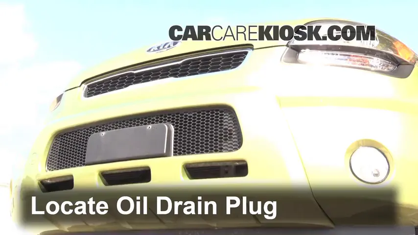 2011 Kia Soul Plus 2.0L 4 Cyl. Oil Change Oil and Oil Filter
